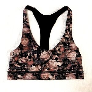 Lululemon Athletica Floral Sports Bra